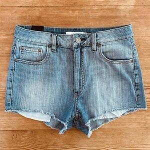 Talula by Aritzia Light Blue Denim Shorts - 28